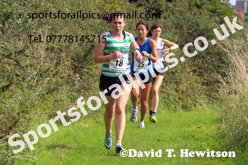 Senior Women, Farringdon Cross Country Relays, Sunderland.  Photo: David T. Hewitson/Sports for All Pics